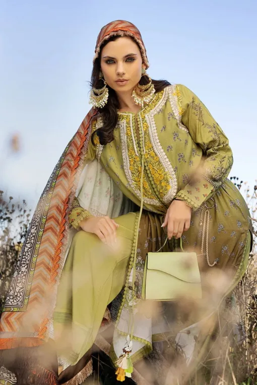 Sobia Nazir 3Pcs Embroidered Summer Lawn Collection 2023 SN-34A
