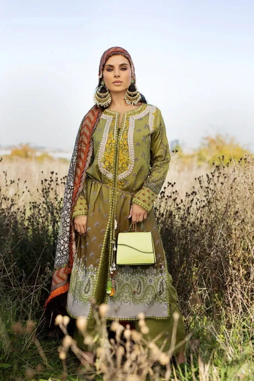 Sobia Nazir 3Pcs Embroidered Summer Lawn Collection 2023 SN-34A