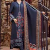 MariaB 3Pcs Premium Embroidered Summer Lawn Collection 2023 MB-44A