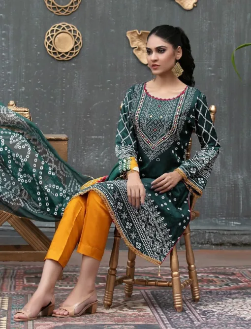 Cross Stitch CS-632C - Latest Embroidered Lawn Collection 2023