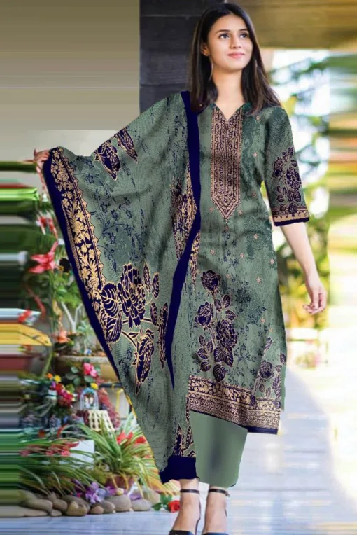 Limelight 3Pcs Embroidered Lawn Collection 2023 LL-19A