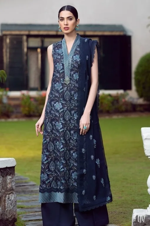 Bareeze Premium Embroidered Summer Lawn Collection 2023 BR-516