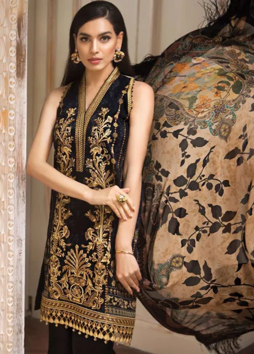 Anaya 3Pcs Embroidered Lawn Collection 2023 AN-22A