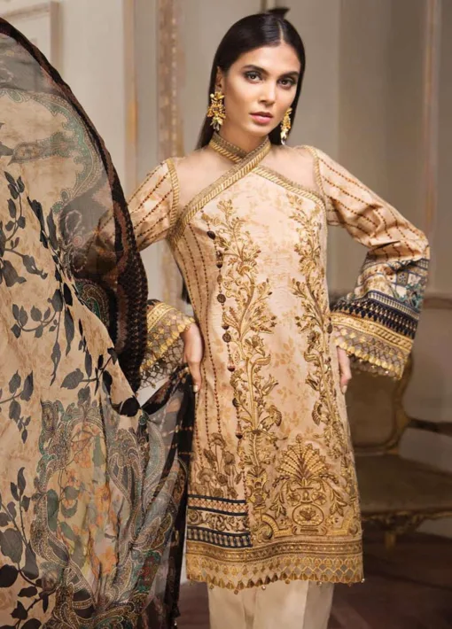 Anaya 3Pcs Embroidered Lawn Collection 2023 AN-22B