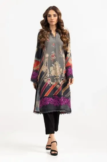 Gul Ahmed Summer 2023 – 3PC Unstitched Lawn Suit GA-99A