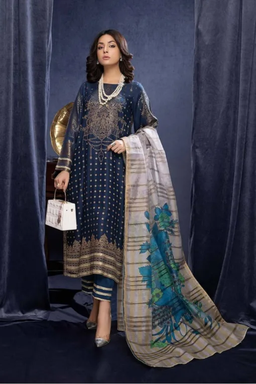 Sapphire 3Pcs Embroidered Lawn Collection 2023 SP-599
