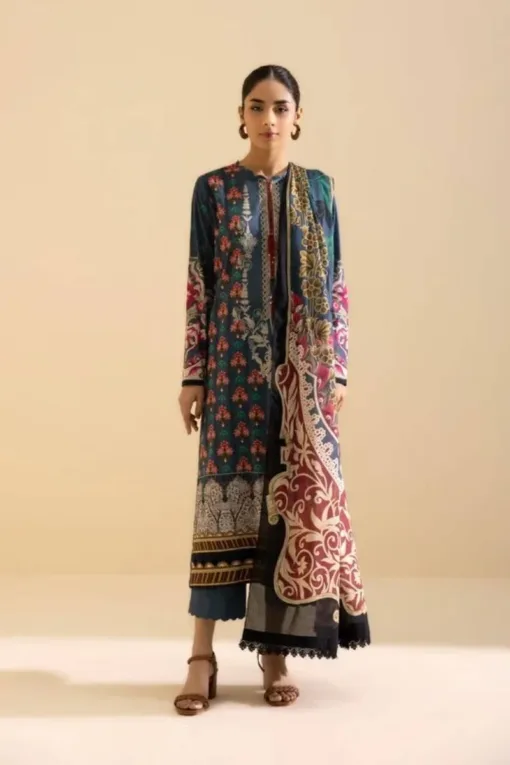 Sapphire 3Pcs Embroidered Lawn Collection 2023 SP-596