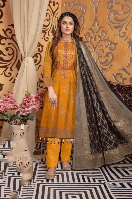 MariaB Embroidered Summer Lawn Collections 2023 MB-253A