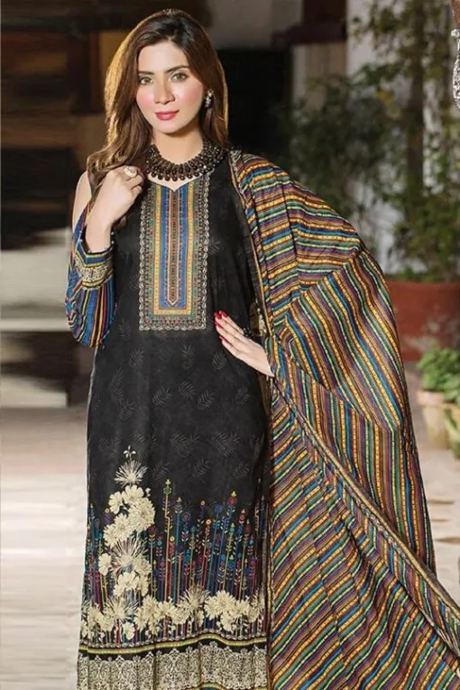 Five Star 3Pcs Embroidered Lawn Collection 2023 FS-94A