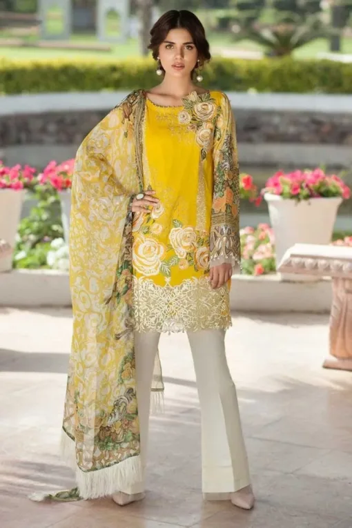 Mausummery new embroidered summer lawn collections 2023