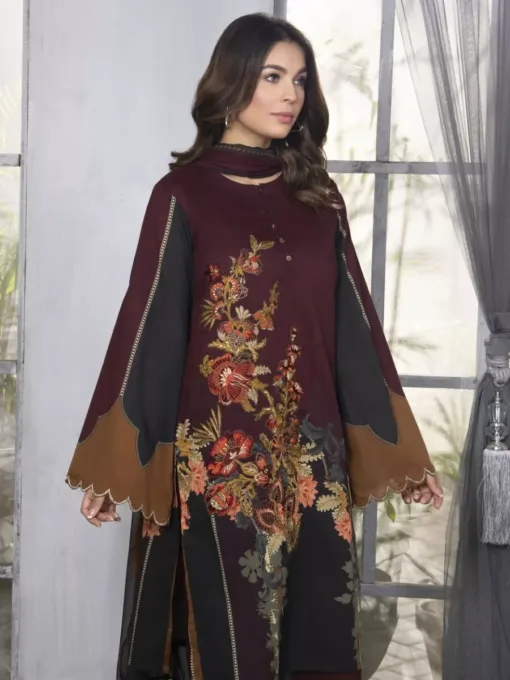limelight embroidered winter Dhanak collections 2023