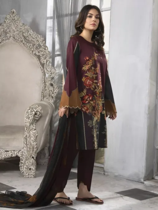 limelight embroidered winter Dhanak collections 2023