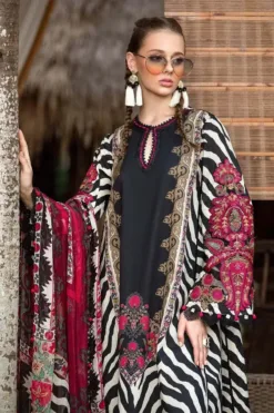 MariaB Embroidered winter collections 2023 | MariaB dhanak collections 2023