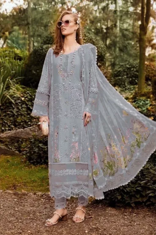 mariab embroidered winter linen collections 2023