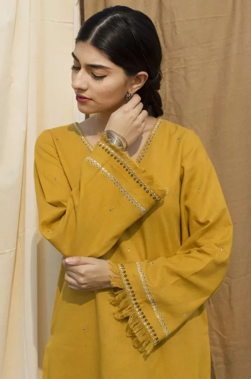 Dyot premium embroidered winter dhanak collections 2023 | Dyot Dhanak 2023