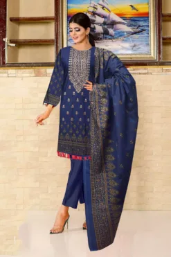 Kayseria embroidered winter dhanak collections 2023 - Kayseria winter sale 2023