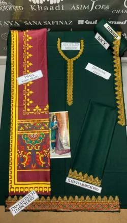Emaan Adeel premium embroidered winter dhanak collections 2023 | Emaan Adeel Dhanak 2023