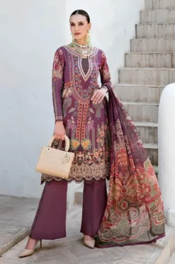 Gulal summer sale 2024 | Gulal unstitched 3 piece premium embroidered lawn suit 2024