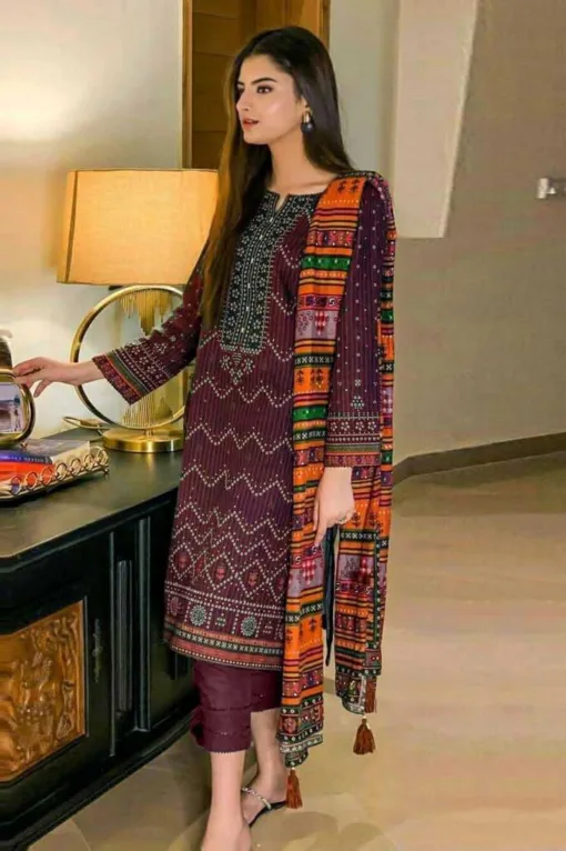 nishat summer sale 2024 | nishat unstitched 3 piece premium embroidered lawn suit 2024