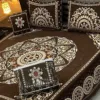 4pc-Velvet-Jacquard-king-size-bedsheet