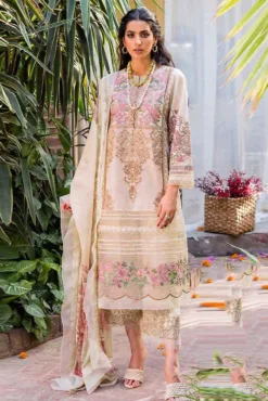 sobia-nazir 3pcs Embroidered Lawn Suit 2024