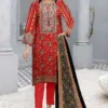 LimeLight 3pcs Embroidered Lawn Suit 2024 | LimeLight summer sale 2024 | LimeLight unstitched 3 piece premium embroidered lawn suit 2024 | Libas e Khas Store Sale 2024