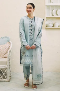 ZaraShahjahan embroidered summer sale 2024 | libas e khas store | ZaraShahjahan 3 piece embroidered unstitched net embroidered dupatta lawn suit 2024