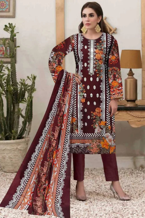 LimeLight 3pcs Embroidered Lawn Suit 2024 | LimeLight summer sale 2024 | LimeLight unstitched 3 piece premium embroidered lawn suit 2024