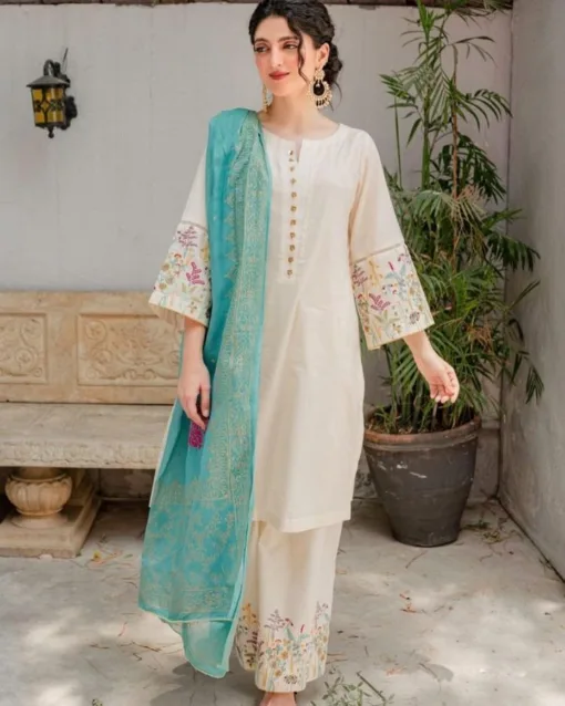 Aisling premium embroidered summer lawn collections 2024 | Aisling lawn 2024