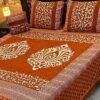 4pc-Velvet-Jacquard-king-size-bedsheet