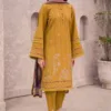 Jazmin by baroque 3pcs Unstitched Embroidered Summer Lawn Suit | Zari Diamond Dupatta | Jazmin by baroque unstitched 3 piece premium embroidered lawn suit 2024