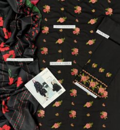 Alternative view of Baroque Dhanak BQ-2069 | Unstitched 3Pcs Digital Printed Dhanak Collection 2025