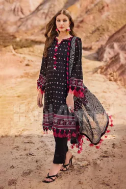 Gul Ahmed 3pcs Unstitched Embroidered Summer Lawn Suit | Gul Ahmed lawn Dupatta | Gul Ahmed unstitched 3 piece premium embroidered lawn suit 2024