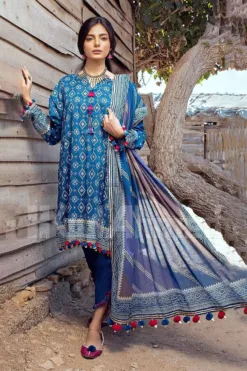 Gul Ahmed 3pcs Unstitched Embroidered Summer Lawn Suit | Gul Ahmed lawn Dupatta | Gul Ahmed unstitched 3 piece premium embroidered lawn suit 2024