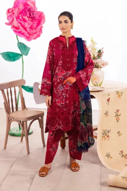 Iznik Lawn Firdous summer Lawn 2024 | Pakistani modern dresses | lawn collections 2024 | Iznik 3 piece embroidered Lawn suit 2024