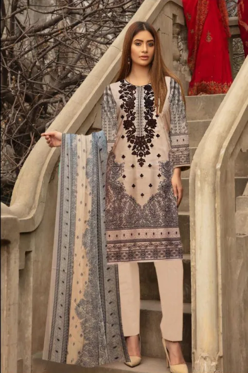 Hajra Emaan lawn collection 2024 | nishat summer sale 2024 | nishat unstitched 3 piece premium embroidered lawn suit 2024