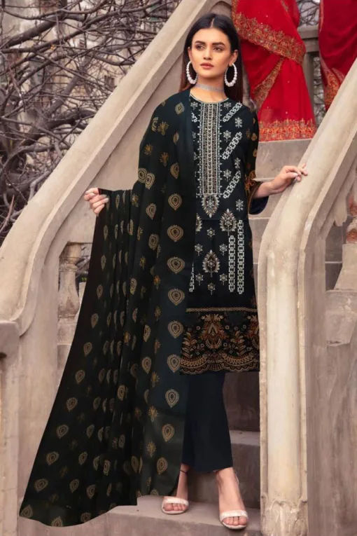 Hajra Emaan lawn collection 2024 | nishat summer sale 2024 | nishat unstitched 3 piece premium embroidered lawn suit 2024