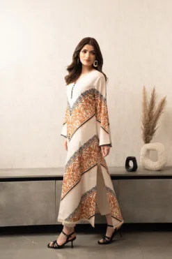 Lulusar 2 Piece Silk, Lulusar digital printed silk suit 2024