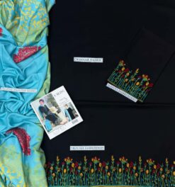 Alternative view of Aisling Dhanak AS-1543D | 3Pcs Embroidered Winter Collection 2025