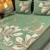 4pc-Velvet-Jacquard-king-size-bedsheet