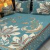 4pc-Velvet-Jacquard-king-size-bedsheet