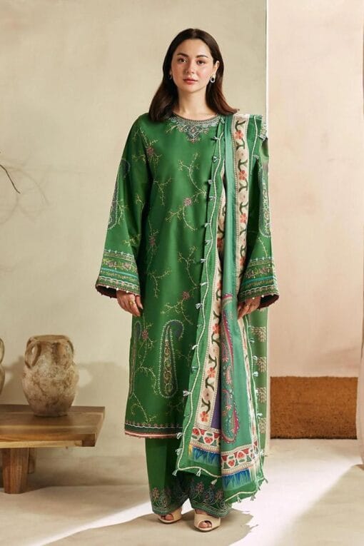 zara shahjahan summer embroidered lawn dresses 2025