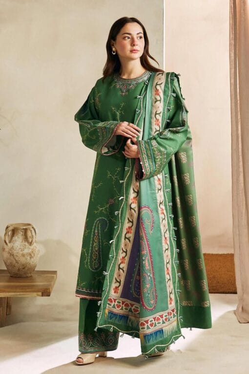 zara shahjahan summer embroidered lawn dresses 2025