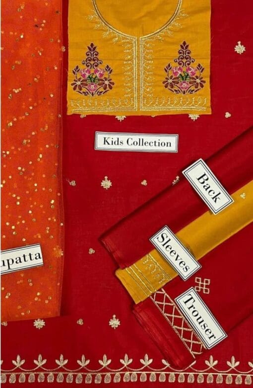 Maria.B Kids Lawn embroidered collections 2025 | summer kids lawn for girl | little dress pakistani | pakistani kids dresses
