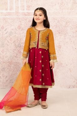 Maria.B Kids Lawn embroidered collections 2025 | summer kids lawn for girl | little dress pakistani | pakistani kids dresses