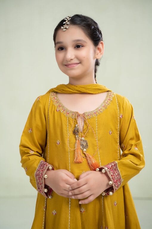 Maria.B Kids Lawn embroidered collections 2025 | summer kids lawn for girl | little dress pakistani | pakistani kids dresses