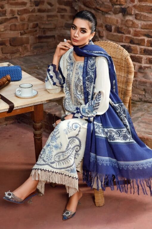 MariaB summer embroidered lawn dresses 2025