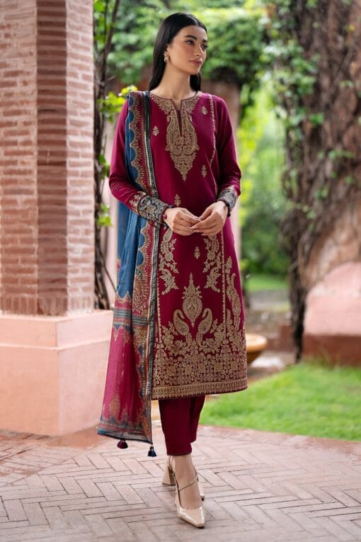 MariaB embroidered summer sale 2025 | Baroque unstitched 3 piece premium embroidered lawn suit 2025 | MariaB summer lawn sale 2025 | MariaB summer 2025