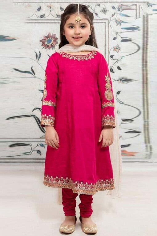 Maria.B Kids Lawn embroidered collections 2025 | summer kids lawn for girl | little dress pakistani | pakistani kids dresses