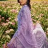 Image Print Lawn embroidered summer dress with printed chiffon dupatta, 3Pcs Premium Embroidered Summer Collection 2025